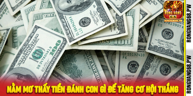 Nằm mơ thấy tiền đánh con gì để tăng cơ hội thắng